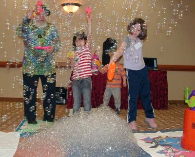Richard's bubble show